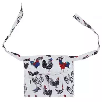 Фартук для сбора яиц с 3 карманами, фартук для удерживания яиц без помощи рук для детей, утиных, гусиных яиц