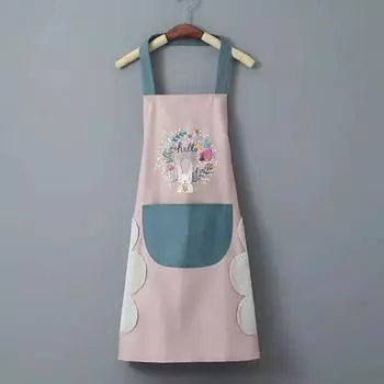 Фартук для вытирания рук кухонный бытовой кулинарный фартук масляный водонепроницаемый мужской женский взрослый модный кофейный комбинезон фартук для вытирания рук