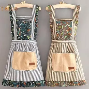 Фартук из полотенца для рук без рукавов, устойчивый к износу, нежный, противообрастающий, для чистки, для готовки, для столовой One Size