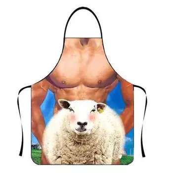 Фартук кухонный забавный креативный кулинарный гриль выпечка вечеринка фартук для женщин кулинарный подарок Fo H9M2 3-1pcs
