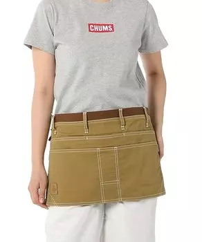 Фартук огнестойкий салонный фартук светло-бежевый свободный размер [Chums] бежевый