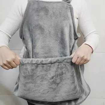 Фартук-переноска для кошек, подвесная нагрудная сумка, мягкий плюш, легкий вес для сна для домашних животных