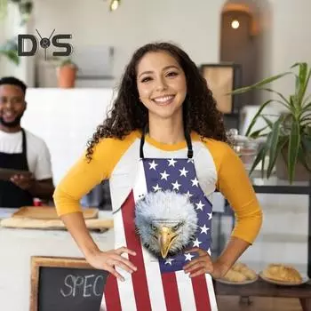 Фартук с карманами, нагрудные фартуки с регулируемым шейным ремешком, водонепроницаемый фартук для приготовления пищи, выпечки, барбекю, садоводства A