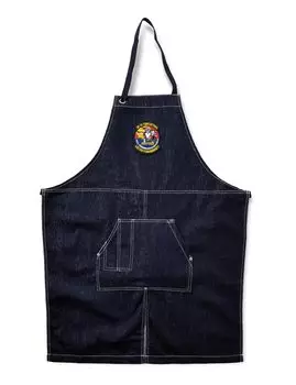 Фартук Темно-индиго БЕСПЛАТНЫЙ [F-Style] F-SD030412