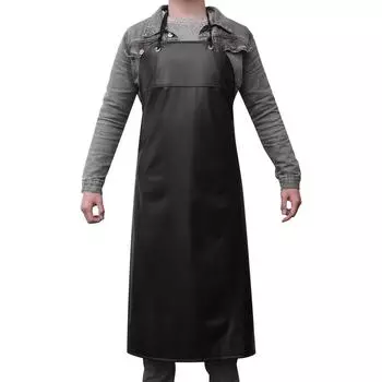 Фартук Водонепроницаемый Фартуки Кухня Для Мытья Посуды Резиновый Виниловый Рабочий Кулинария Шея Нагрудник Унисекс Промышленный Химический Шеф-Повар Мужчины 110x80cm