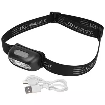 Фары для головы Мини USB зарядка на открытом воздухе приключения датчик жестов светодиодный датчик фара для езды на велосипеде