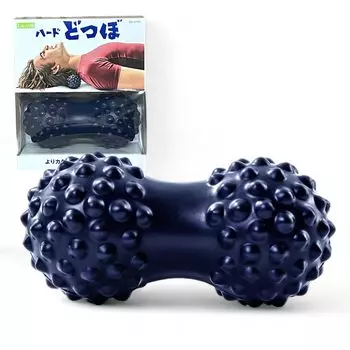 Fascia Release Ball Hard Dotsubo Foam Roller Genuine La-VIE в форме арахиса 3B-4720 [Продукция производителя] тёмно-синий