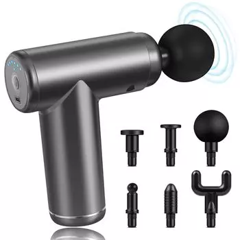 Fascia Release Gun 2024 Последняя акция Маленький легкий Fascia Gun Handy Gun Fascia Release 6 уровней Сверхсильная вибрация Kinmaku Release