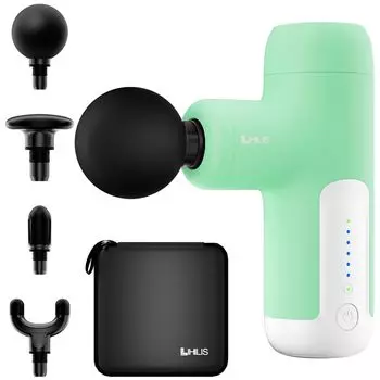 Fascia Release Gun от Chiropractic Handy Gun с режимом AI LIHILIS Последняя акция Компактный легкий Fascia Fascia Release 6 уровней Сверхсильная вибрация