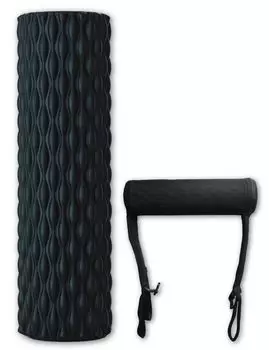 Fascia Release Roller Электрический пенный ролик Fascia Roller LIworld Stretching Плечи Шея Талия Ноги Руки Бедра Настоящее тело Rexel BODYREX-L (черный) чёрный