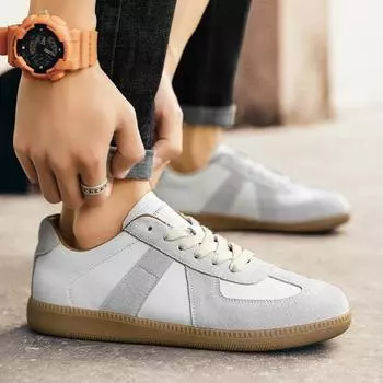 Fashion2024 Весенние кроссовки Мужская повседневная обувь Люксовый бренд Повседневные туфли на шнуровке Формальные мокасины Мужские мокасины Итальянские черные мужские туфли для вождения 38 чёрный