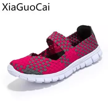 Fashion 2017 Summer Handmade Women Flat Sandals Breathable Waterproof Luxury Mother Sandals Beach Shoes big size 41,42 X1109 35 5