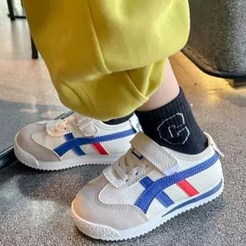 Fashion 2024 Children s Baby Casual Shoes White Soft Microfiber Leather Boys Girls Baby Shoes Four Seasons Kids Baby Sneakers 21 коричневый