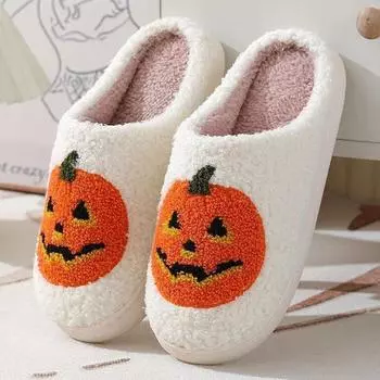 Fashion 2024 High Quality Christmas Women s Slippers Winter Cute Cartoon Slippers Women Indoor Plush Cotton Slides Women Funny Slippers 36-37
