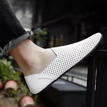 Мода 2024 года, мужские туфли класса люкс в итальянском стиле, модные туфли на плоской подошве для вечеринок, мужские деловые туфли, легкие мокасины, туфли-лодочки без застежек 36