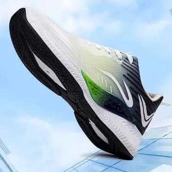 Fashion 2024 Men Mesh Breathable Sneaker Fashion Soft Sole Lightweight Running Shoes Outdoor Casual Lace-up Flat Shoes for Men Tenis 39