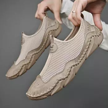 Fashion 2024 Men s New Style Casual Comfortable Slip-on Men Sneakers Breathable Mens Low Shoes 38-48 39