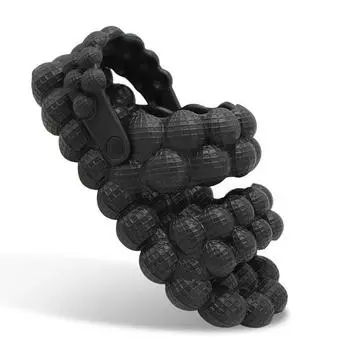 Fashion 2024 Men Sandals Summer Platform Shoes Outside EVA Slippers Men Soft Beach Thick Sole Non-slip Indoor Slides 36-37 бежевый