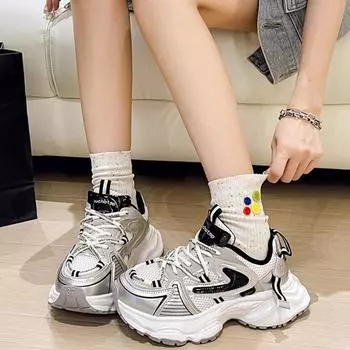 fashion 2024 New Autumn Women s Low-top Lightweight Non-slip Comfortable Casual Sports Shoes 35