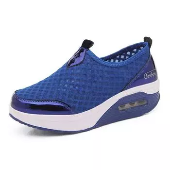 Fashion 2024 new casual sports shoes fashion summer breathable vulcanized shoes women s tennis shoes large size non-slip increase 36