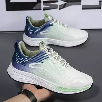 Fashion 2024 New Colored Lace up Sneakers Trend Mesh Breathable Men s Casual Shoes Versatile Youth Running Shoes sneakers men shoes men 39