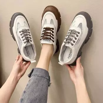 fashion 2024 New Ladies Fashion Shoes Women Boots Autumn Comfortable Feminine Boots Thick Ankle Boots Female Zapatos De Mujer 35 серый