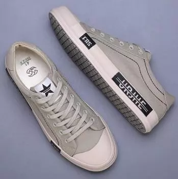 Мода 2024 года, новые мужские парусиновые туфли, дышащая мужская повседневная обувь для отдыха на природе, удобные весенне-осенние тканевые туфли на плоской подошве, черные кроссовки для ходьбы 38 красный