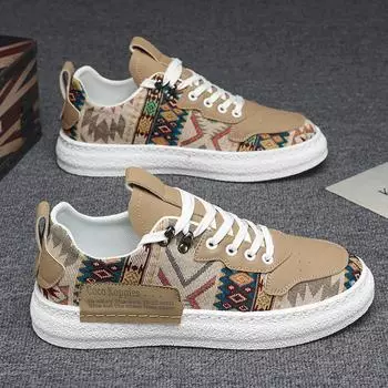 Fashion 2024 New Men s Shoes Summer Fashion Board Shoes All Casual Shoes Trend Breathable Small White Shoes Board Shoes Shoes for Men 39 красный