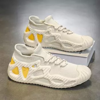 Fashion 2024 New Men s Spring and Autumn Korean Edition Student Style Anti slip Outdoor Running Shoes Fashion Versatile Casual Shoes 39 зелёный