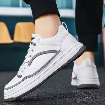 Fashion 2024 New Men Shoes Sneakers Summer White Fashion Board Shoes Male Sneakers Cool Street Men Shoes Brand Man Footwear Flat Shoes 39