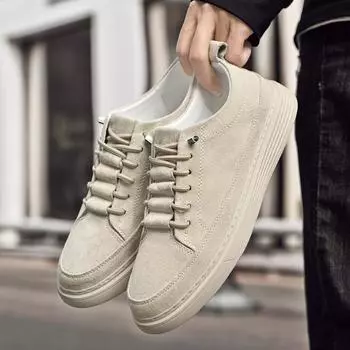 Fashion 2024 New Spring Men s Sneakers Designer Replica Breathable Shoes Round Toe Light Board Trendy All-match Sports and Leisure Shoes 38 хаки