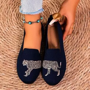 Fashion 2024 Slip-on Fashion Rubber Women s Casual Sports Shoes Spring and Autumn Loafers Mixed Color Casual Shoes Women s Flat Shoes 36