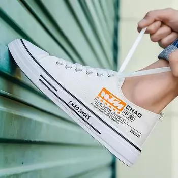 Мода 2024 Лето Новые парусиновые туфли Дышащие повседневные кроссовки Высококачественная мужская обувь Роскошные белые туфли Zapatillas Comodas 39 белый