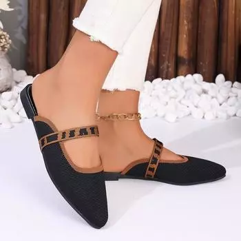 fashion 2024 Summer Women s Canvas Flat Shoes Closed Toe Fashion Casual Comfort Women s Shoes 36 бежевый