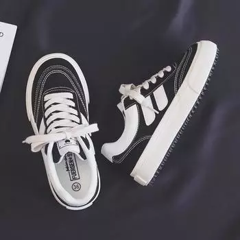 Fashion 2024 Summer Women s Casual Sports Shoes Fashion Versatile Flat Shoes Women s Comfortable Trendy Sports Shoes 35 бежевый