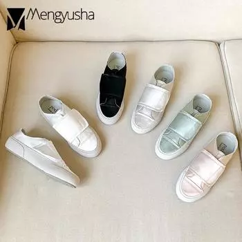 Fashion 2024 Trendy Silk Espardrilles Shoes Ladies Spring Canvas Cloth Flats Cozy Slip On Loafers Ballets Luxury Designer Women Sneakers 5 белый