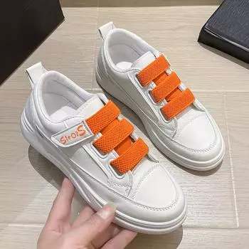 мода 2024 белые туфли женские кроссовки белые кроссовки женские туфли повседневные туфли на шнуровке женские туфли женские вулканизированные туфли Tenis Feminino 35 серый