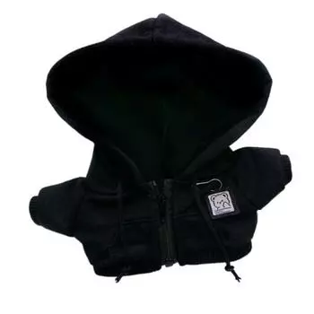 Fashion 20cm Cotton Doll Clothes Zipper Jacket No Attribute Doll Clothes 20cm Cotton Doll чёрный