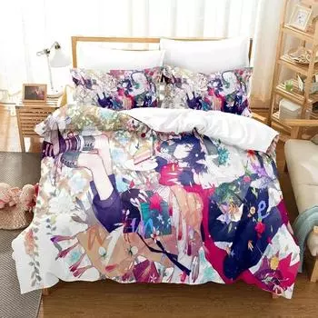 fashion 3D From the deep Bedding Sets Duvet Cover Set With Pillowcase Twin Full Queen King Bedclothes Bed Linen Home textile EU Single 135x200cm