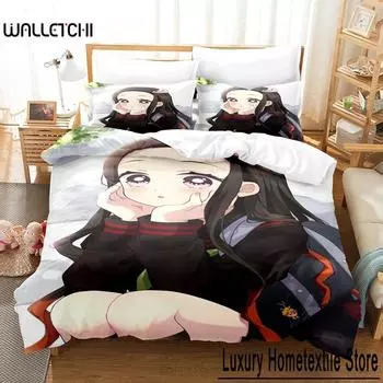 Fashion 3D The Mi Douzi Bedding Sets Duvet Cover Set With Pillowcase Twin Full Queen King Bedclothes Bed Linen home textile 70x133cm 2pcs