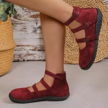 Fashion and lightweight square head flat bottom shallow mouth single shoes women s 2025 European and American foreign trade new large size versatile 36 чёрный