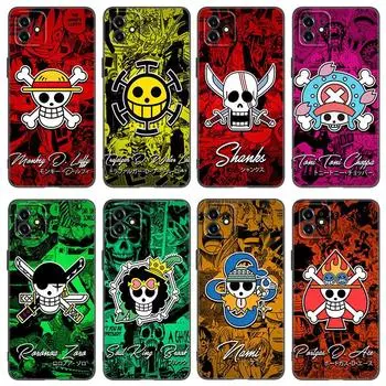 Модный чехол для телефона с логотипом аниме One Piece для Apple iPhone 12 13 Mini 11 Pro Max XR X XS MAX 8 7 6S 6 Plus SE 5S 5 2020 Мягкий чехол iPhone 13