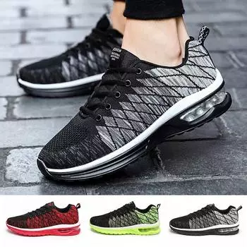 Fashion Athletic Shoes Men Running Shoes Couple Sports Fashion Breathable Outdoor Casual Gym Shoes Male Women Athletic Footwear Sneaker 36 красный