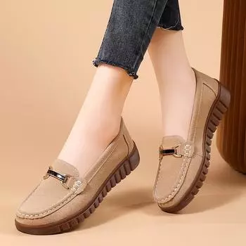 Fashion Autumn New Women s Shoes Fashion Casual Flats Woman Slip on Moccasins Loafers Plus Size 41 Spring Ladies Sneakers Zapatos Mujer 35