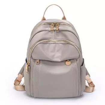 Fashion Backpack Female Spring Simple Large Capacity Oxford Cloth Backpack Leisure Travel Bag