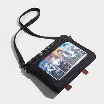 Модные сумки Женские сумки Новая черная холщовая сумка Нишевая универсальная сумка для отдыха Маленькая квадратная сумка Трендовые сумки через плечо Сумки через плечо