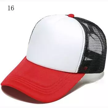 Fashion Baseball Cap Women Breathable Men Women Summer Mesh 16