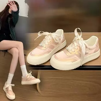 Модные черные парусиновые туфли, женские повседневные кроссовки с увеличенным размером, однотонные туфли на толстой подошве, уличные кроссовки 35