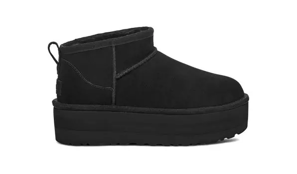 Fashion Boots Classic Ultra Mini Platform Black cm [UGG] 25.0 чёрный