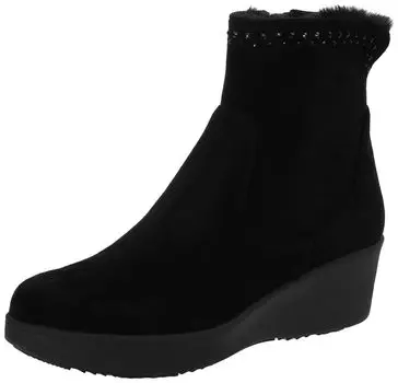 Fashion Boots Thick Sole Boa Short Boots 4044 BS [Unleaf]